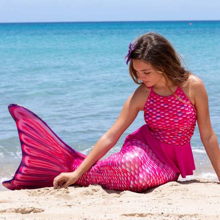 New Malibu Pink Mermaid Tail – FinFriends