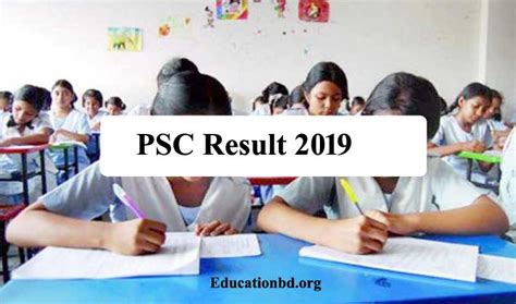 PSC Result 2019 Primary Outcome With Marksheet Educationbd