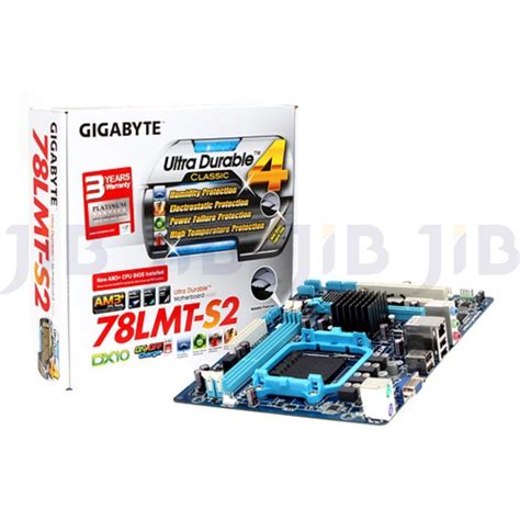 MAINBOARD เมนบอรด AM3 GIGABYTE GA 78LMT S2