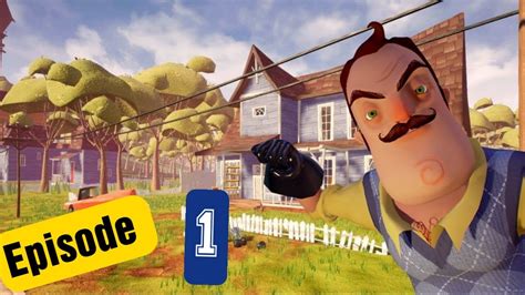 Playing Hello Neighbor Again YouTube