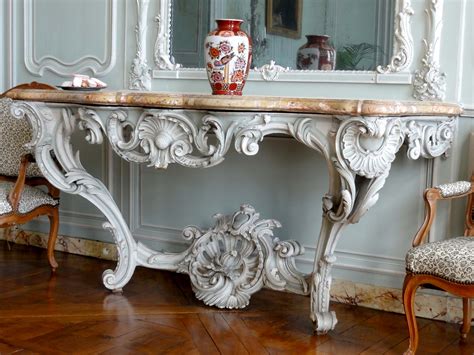 File:Chaussy (95), domaine de Villarceaux, grand salon, console ...