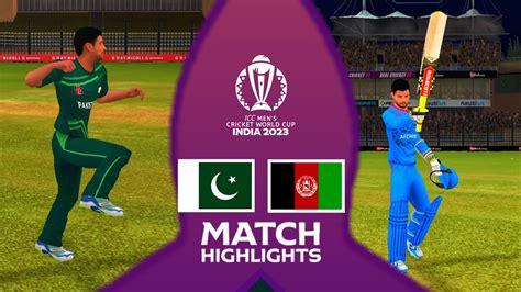 Icc World Cup 2023 Match 22 Highlights Pakistan Vs Afghanistan