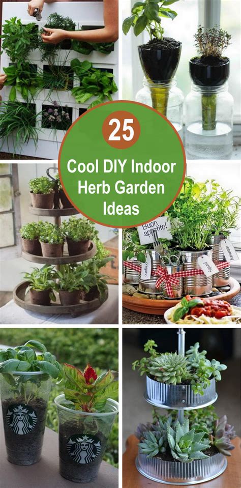 25 Cool DIY Indoor Herb Garden Ideas