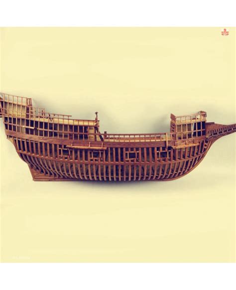 Mayflower Full Rib Cross Section Scale 148 25 Wooden Model Ship Kit