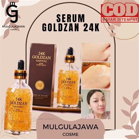 Goldzan K Pure Gold Quality Glowing Face Serum Shopee Philippines