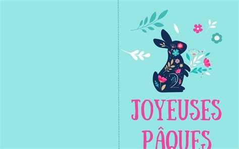 cartes imprimer pour feter paques