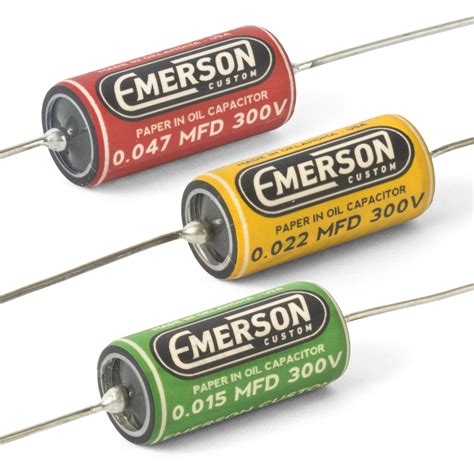 Emerson Paper In Oil Tone Capacitors Stewmac