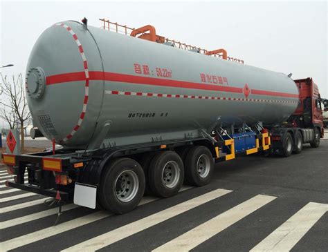 Lpg Tank Trailer Bobtail Truck Transport M Butane Propane