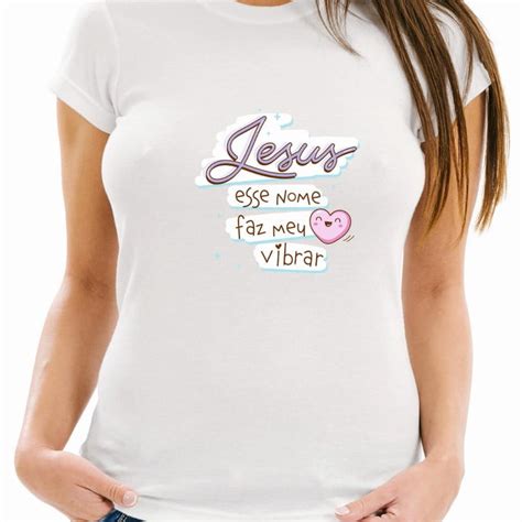 Camiseta Camisa Unissex Gospel Evang Lica Crist Modelo Elo