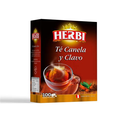 Té Canela y Clavo Caja 100 Sobres