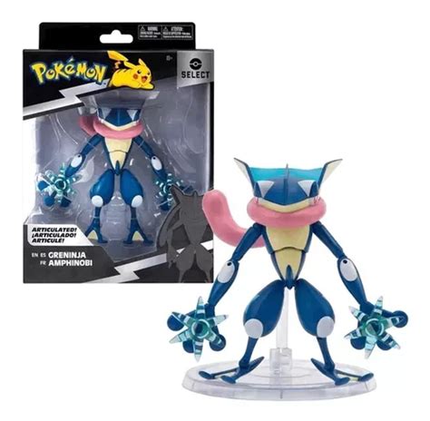 Pokémon Figura Articulada Greninja Select 15cm Jazwares