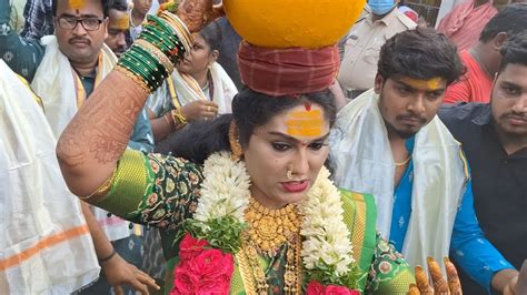 Jogini Shyamala Bonam Komuraveelli Mallanna Jathara