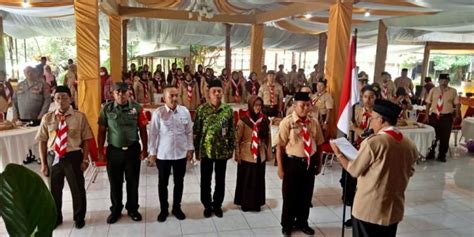 Jajaran Kepengurusan Kwarran Pakem Masa Bakti Resmi Dilantik