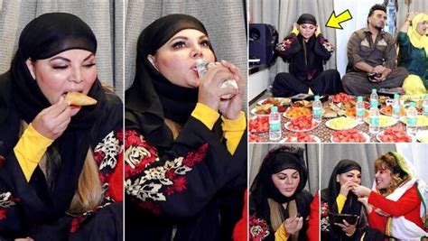 Rakhi Sawant Iftar Party আদিলের জন্য ধর্ম বদলেছেন রোজার পর ইফতার