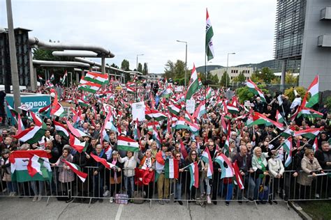 Thousands protest in Hungary demanding end to state media propaganda ...