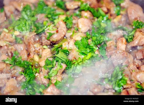 Cooking lamb meat Stock Photo - Alamy