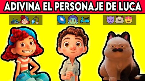 Adivina El Personaje De Luca Con Emojis 1 Jega Toons Youtube