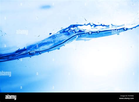 Fresh clean water splash Stock Photo - Alamy