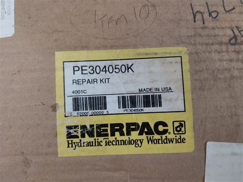 Enerpac Pe K Hydraulic Pump Repair Kit Aeliya Marine