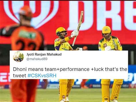 Captain Cool Is Back Twitter Reacts As Ms Dhoni Led Csk Register