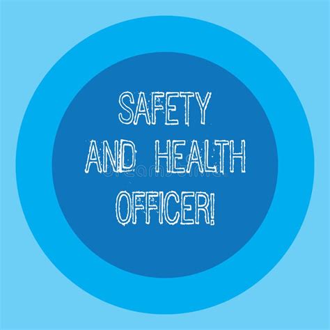 Work Safety Health Officer Stock Illustrations Work Safety Health