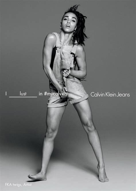 Fka Twigs And Kaner Flex By David Sims For Calvin Klein Jeans Spring 2016 Ad Campaign Fashion