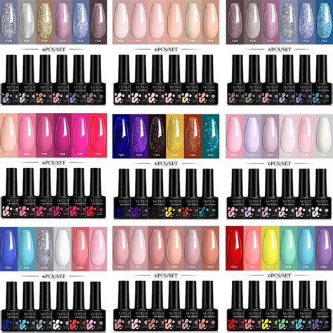 LILYCUTE Pcs Set Nude Pink Gel Polish Semi Permanent Hybrid Gel