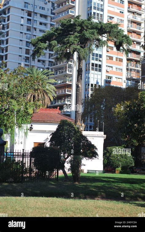 Beautiful view of Bosques de Palermo public park Argentina Stock Photo ...