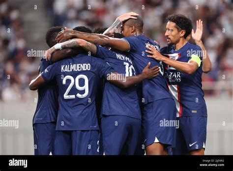 Saitama Japan 23rd July 2022 Paris Saint Germain Team Group PSG