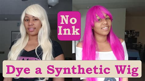 How To Dye Synthetic Wig