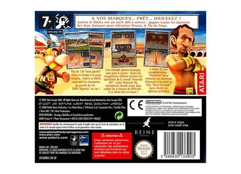 Jeux Vidéo Asterix aux Jeux Olympiques DS d occasion