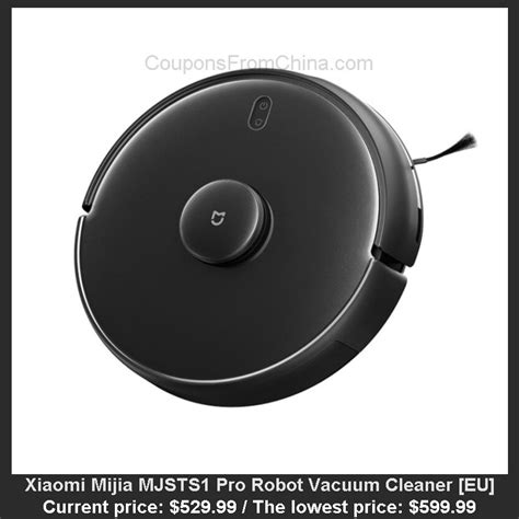 Xiaomi Mijia MJSTS1 Pro Robot Vacuum Cleaner [EU] for 529.99 USD with ...