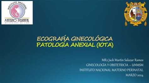 PATOLOGIA ANEXIAL Ginecologia Y Obstetri PPT