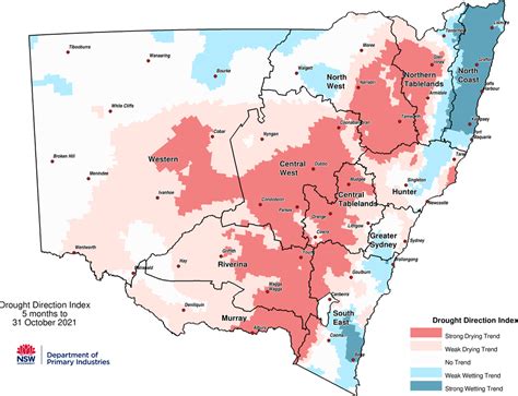 Nsw State Seasonal Update October 2021