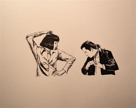 Pulp Fiction - dance scene by PBeata on DeviantArt