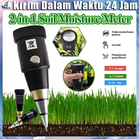 Jual Alat Penggukur Tanah 2 In 1 Pen Type PH Meter Soil Analyzer Tester