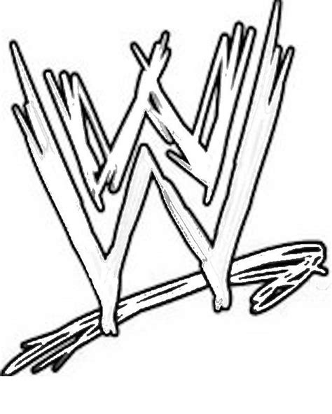 printable wwe coloring pages  kids