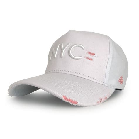 Boné Anth Nyc Aba Curva Bordado Strapback Ajustável Fivela Submarino