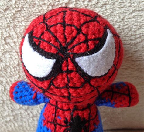 Crochet Spiderman Free Pattern Knitted Dolls Crochet Dolls Crochet