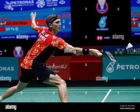 Kuala Lumpur Malaysia Th Jan Viktor Axelsen Of Denmark Plays