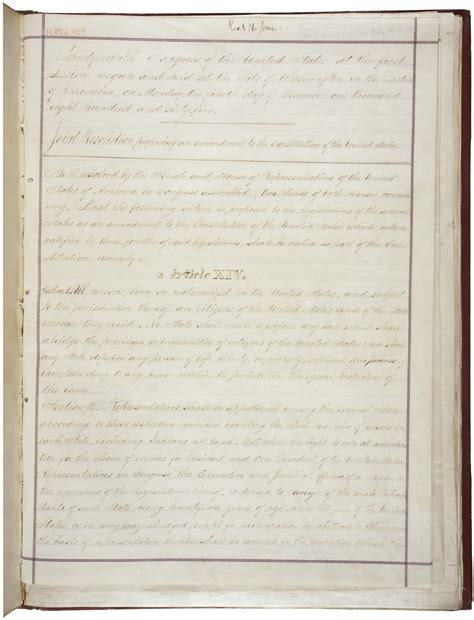 The Fourteenth Amendment to the Constitution of the United States: A ...