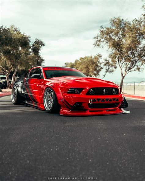 Shirokai Ford Mustang Gt S197 13 14 Widebody Kit Shirokai Widebody Kits