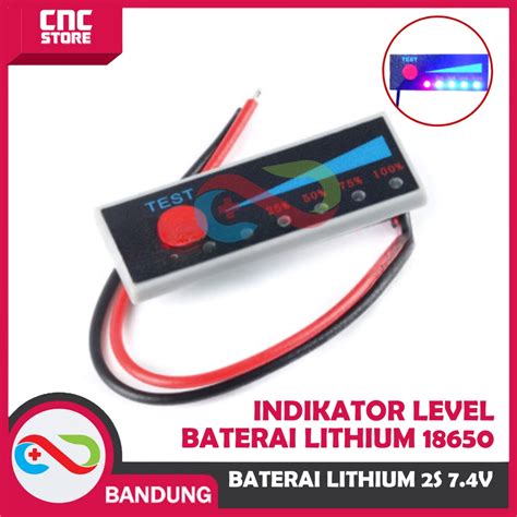 Jual Indikator Level Kapasitas Tegangan Baterry Lion Baterai Lithium S