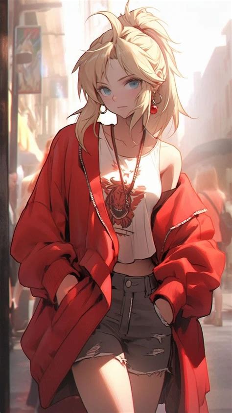 Mordred | Personagens de anime feminino, Personagens de anime, Desenho personagem feminina