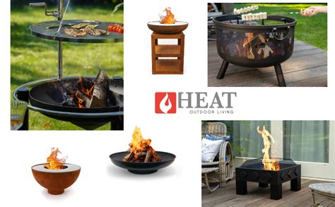 HEAT Outdoor Living Feuerkorb Firecask Feuerschalen für den Garten