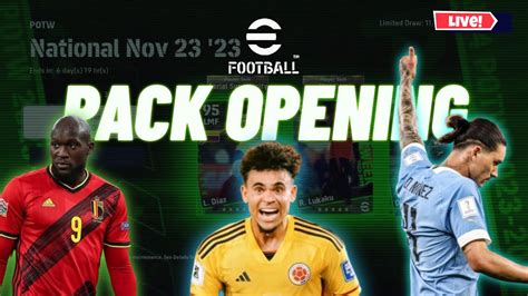 Potw Pack Openning Efootball Live Rankpush Friendly Efootball