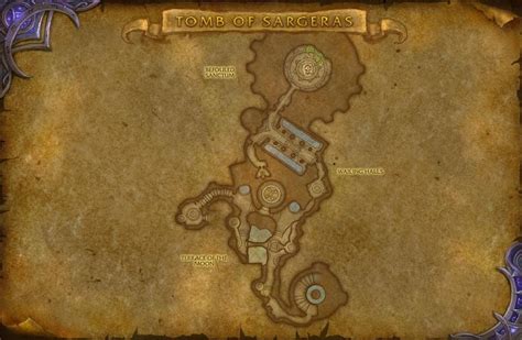 Tomb Of Sargeras Map