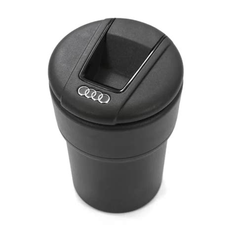 Original Audi Aschenbecher Mittelkonsole Ascher Becher Schwarz