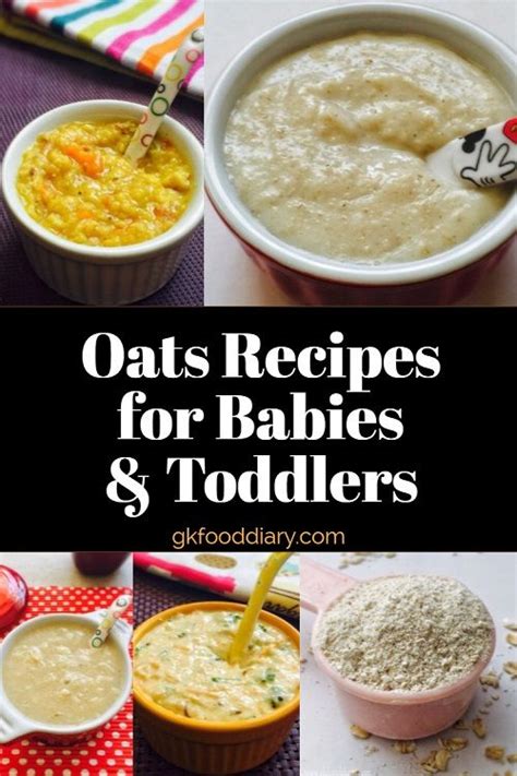 Oats For Babies - 14 Oats Baby Food Recipes | Can I give my Baby Oats ...