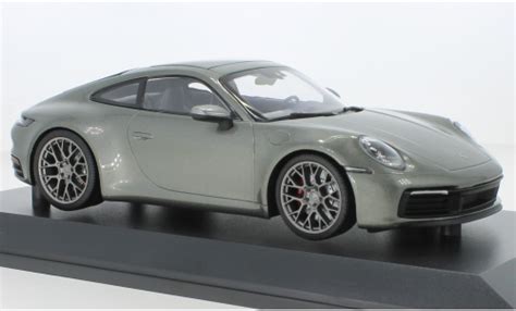 Modellautos Porsche S Minichamps Carrera Metallise Gris